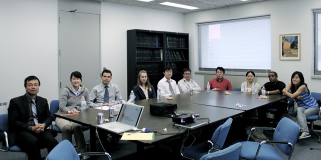 Group meeting spring 2010