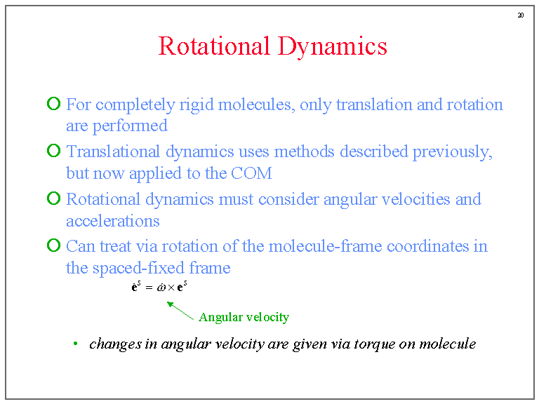 Rotational Dynamics